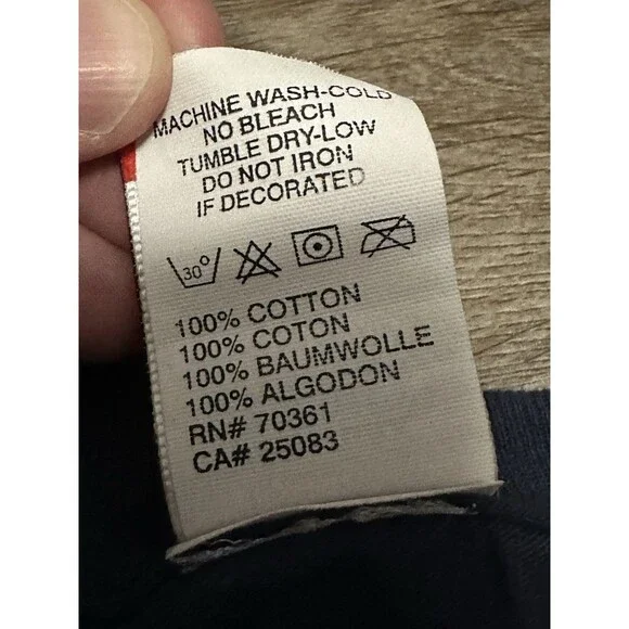 Vintage Disney Mickey Mouse Shirt Size XXL Blue Made In USA - Picture 7 of 9